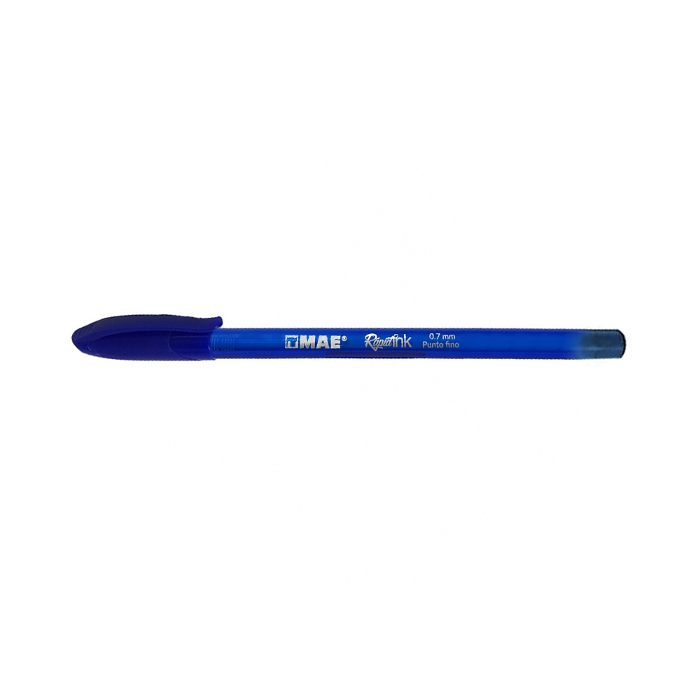 BOLIGRAFO TRIANGULAR MAE BT7-A AZUL PUNTO FINO - Image 3