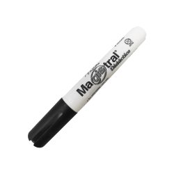MARCADOR PARA PIZARRON AZOR MAGISTRAL DIDACTICO 8350NE NEGRO PUNTA CINCEL