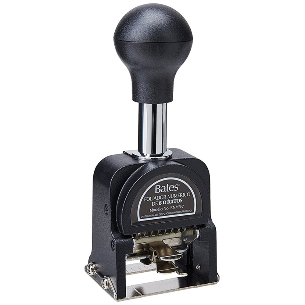 FOLIADOR NUMERICO 9806440 ACCO SWINGLINE METALICO NEGRO