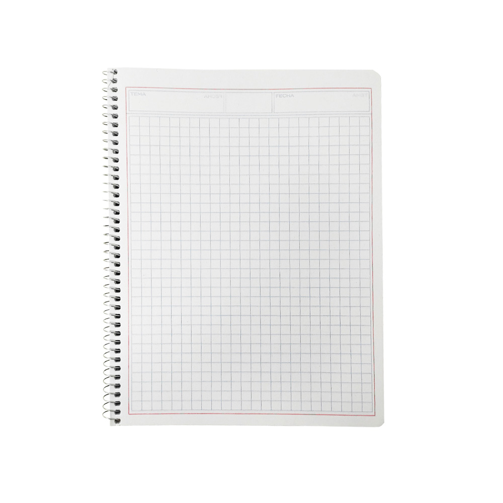 CUADERNO PROFESIONAL ESTRELLA STAR KID 0460 CUADRO 7 MILIMETROS ESPIRAL 100 HOJAS - Image 2