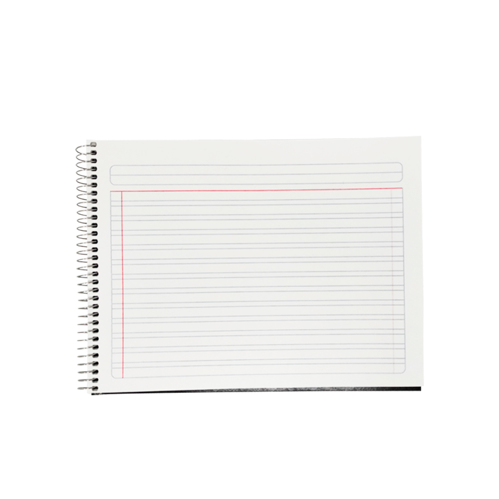 CUADERNO FORMA ITALIANA ESTRELLA 0164 DOBLE RAYA ESPIRAL 100 HOJAS - Image 2