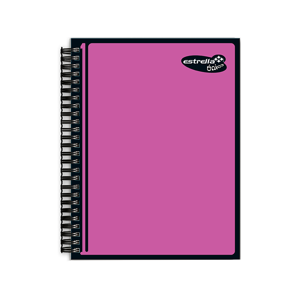 CUADERNO PROFESIONAL ESTRELLA UNICO 0716 CUADRO 5 MILIMETROS DOBLE ESPIRAL 100 HOJAS