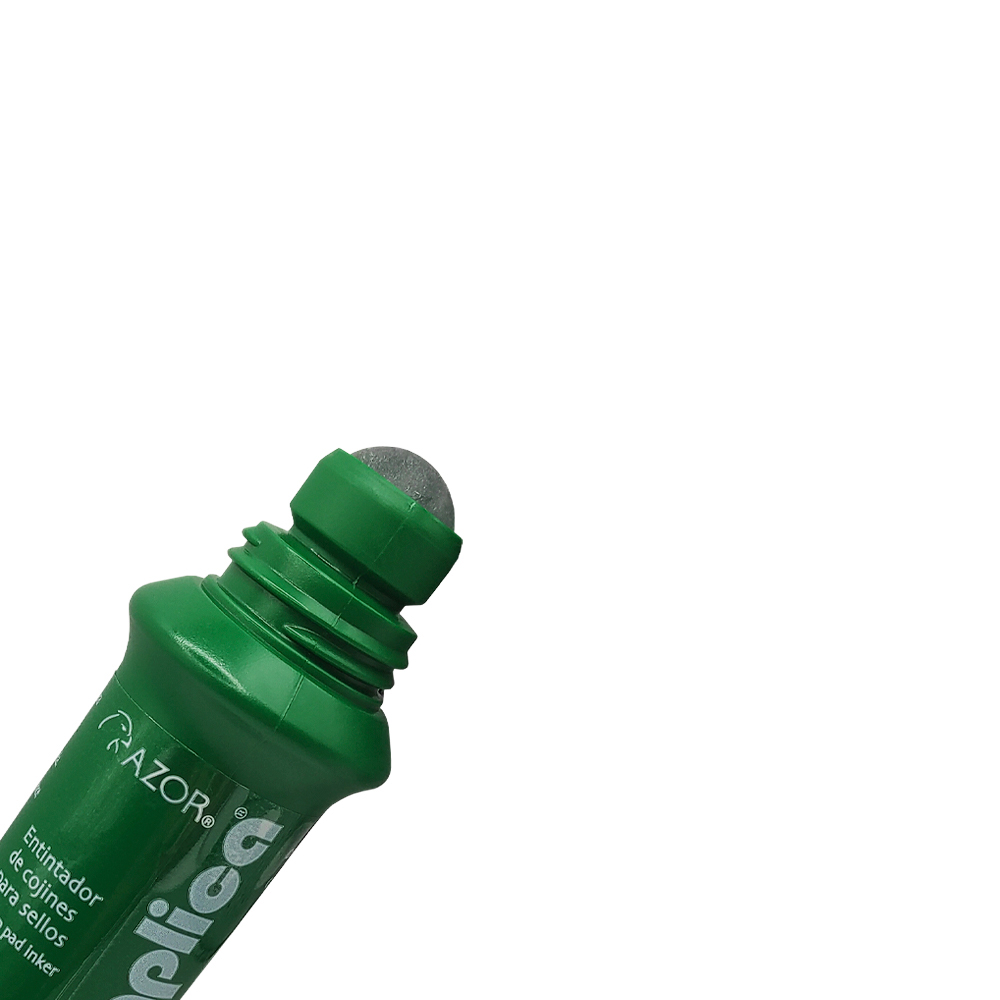 TINTA PARA SELLO AZOR ROLAPLICA VERDE 60 MILILITROS - Image 2