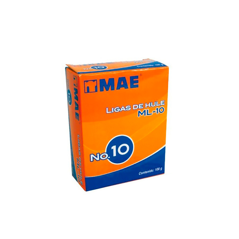 LIGA DE HULE MAE ML-10 CON 100 GRAMOS DEL NO. 10