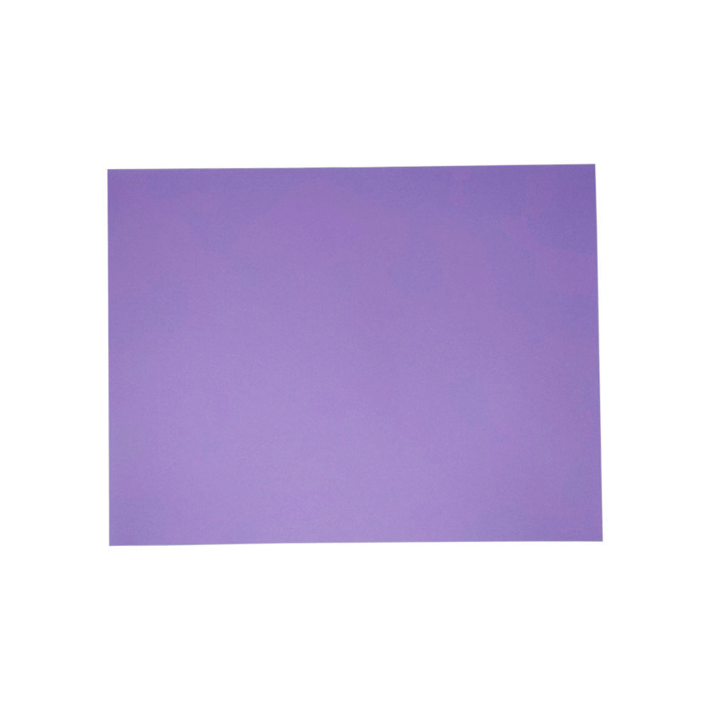 PLIEGO DE CARTULINA DIEM BRIGHT VIOLETA 01 50 CENTIMETROS X 66 CENTIMETROS 100 PIEZAS 176 GRAMOS
