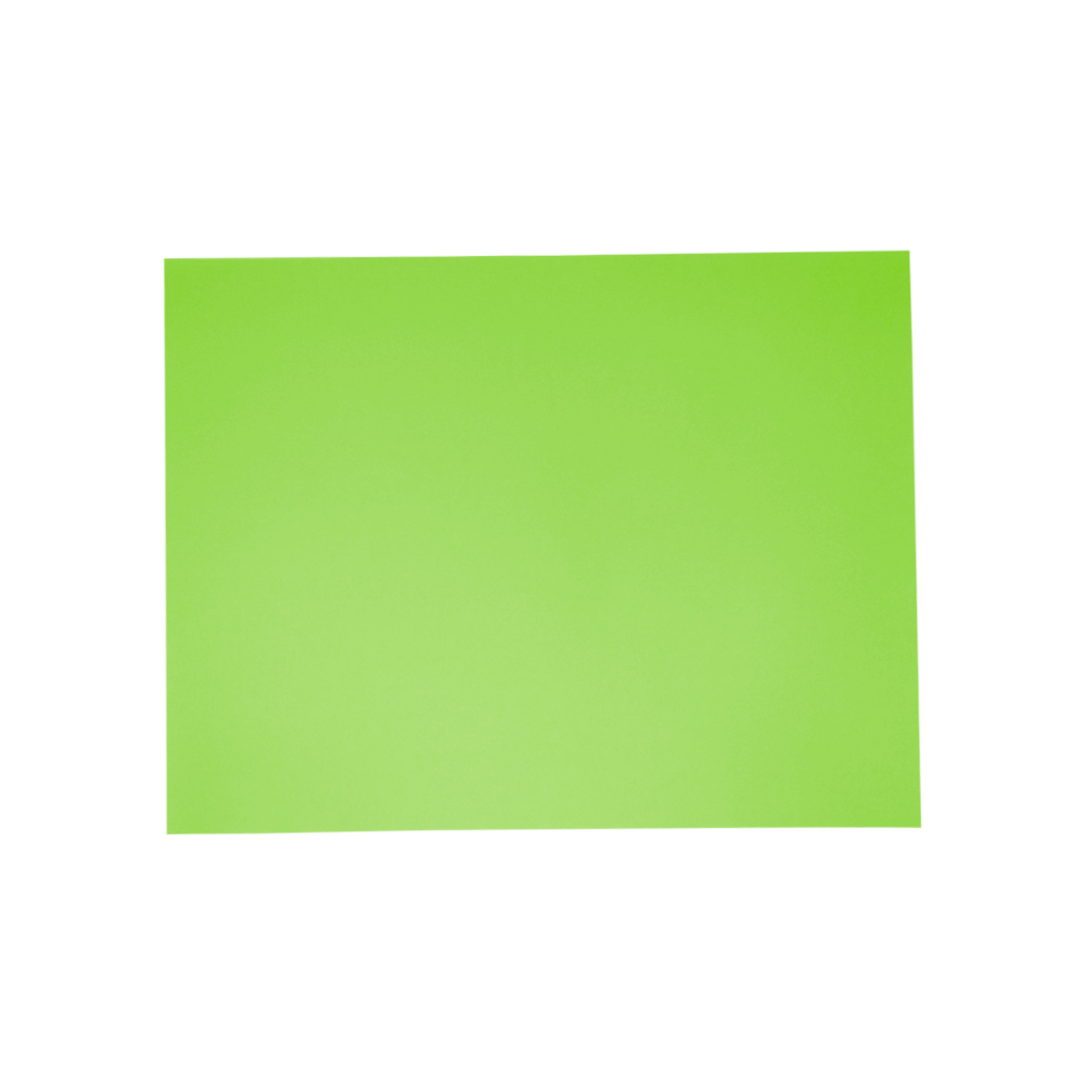PLIEGO DE CARTULINA DIEM BRIGHT VERDE LIMON 12 50 CENTIMETROS X 66 CENTIMETROS 100 PIEZAS 176 GRAMOS