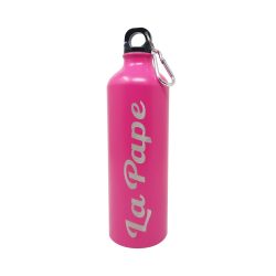 CILINDRO DE ALUMINIO THORO LA PAPE ROSA 750 MILILITROS CON GANCHO