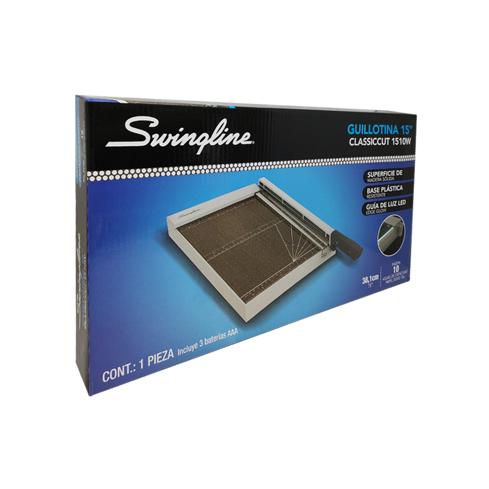 GUILLOTINA ACCO SWINGLINE P6934 CLASSICCUT SUPERFICIE DE MADERA Y BASE PLASTICA - Image 3