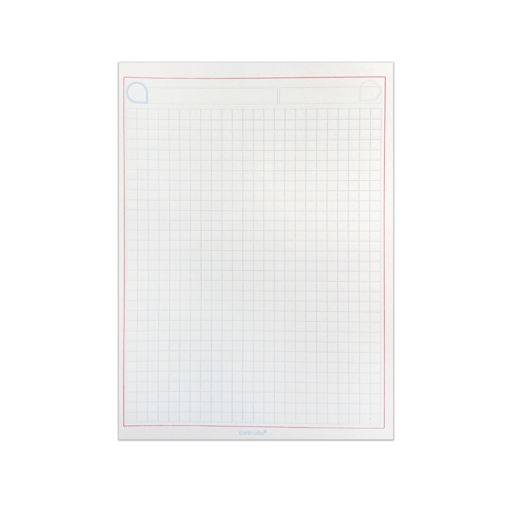 CUADERNO PROFESIONAL ESTRELLA UNICO 0717 CUADRO 7 MILIMETROS DOBLE ESPIRAL 100 HOJAS - Image 2