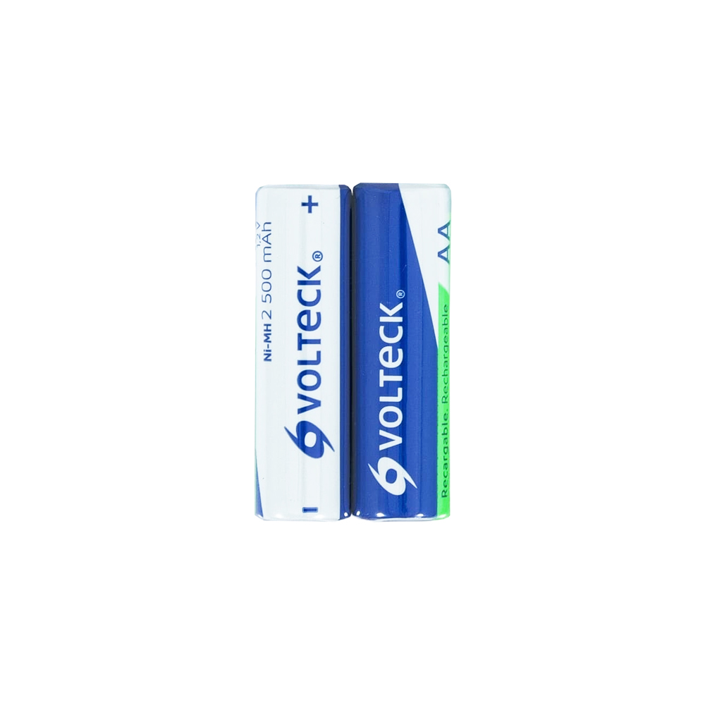 PILA RECARGABLE VOLTECK RE-AA PAQUETE CON 2 PIEZAS AA - Image 3