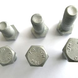 TORNILLO HEXAGONAL TIPO TORRE 1/2''-13X1.1/4'' GRADO A394 TIPO 0 GALVANIZADO INMERSION EN CALIENTE