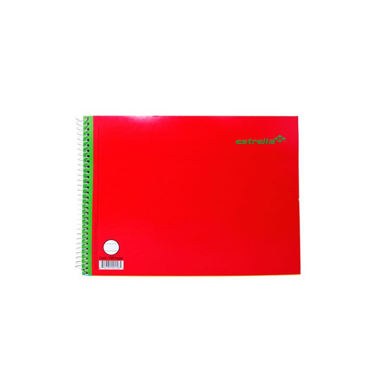 Cuaderno Forma Italiana Estrella 0156 Raya Espiral 100 Hojas Thoro Enterprises De Mexico 6070