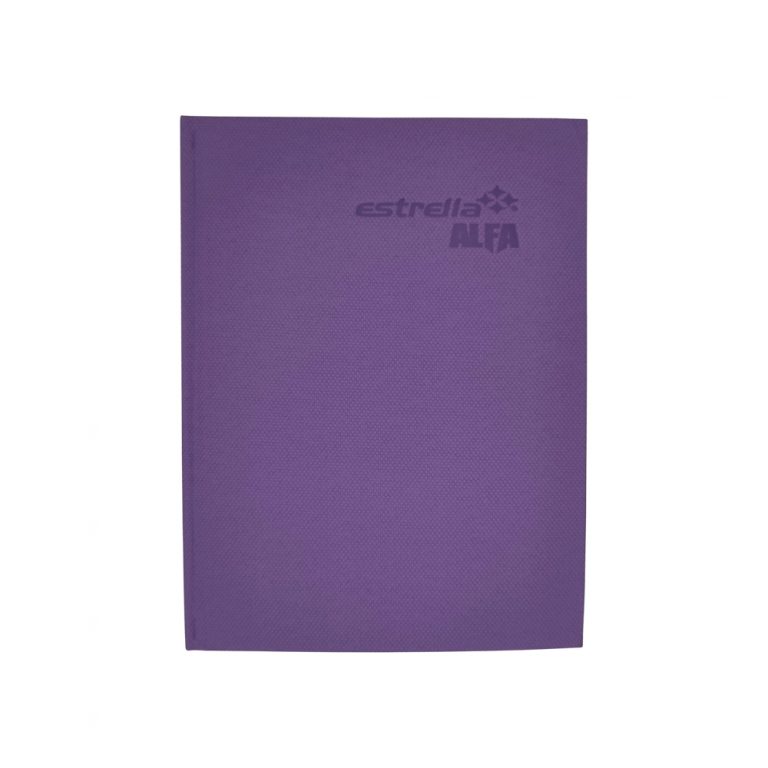 Cuaderno Forma Francesa Estrella 0656 Raya Con Alfabeto Pasta Dura Cosido 96 Hojas Thoro 4475